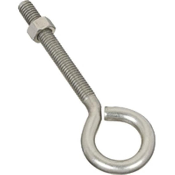 Totalturf 221655 .37 x 5 Eye Bolt Stainless Steel TO431415